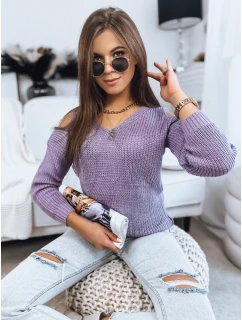 Sweter damski lila Dstreet model 21998159 - FashionStreet