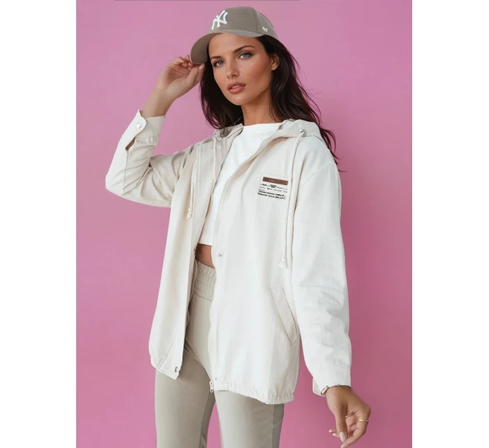 Dámská přechodná bunda ARKAJ světle béžová FashionStreet TY4349