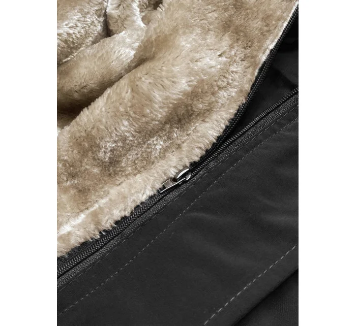 ZIMOWA KURTKA DAMSKA Z CZARNA model 21243684 - LHD ZIMOWA KURTKA DAMSKA Z CZARNA model 21243684 - LHD