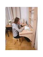 DŘEVĚNÝ ŽEBŘÍK S LAVIČKOU 112