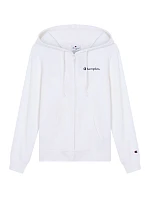 Dámská mikina s kapucí na zip bílá model 22119582 - CHAMPION