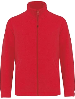 K Dětská mikrofleecová bunda 20.K red model 22422518 - Kariban