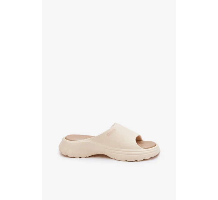 Dámské pěnové pantofle Big Star – béžové Dámské pěnové pantofle Big Star – béžové