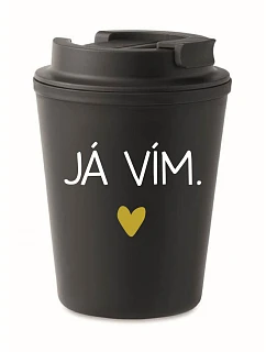 JÁ model 22163648 černý termohrnek 300 ml - Giftela