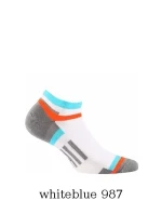 Pánské kotníkové ponožky Wola Sportive W91.1N3 Ag+ vzor Pánské kotníkové ponožky Wola Sportive W91.1N3 Ag+ vzor