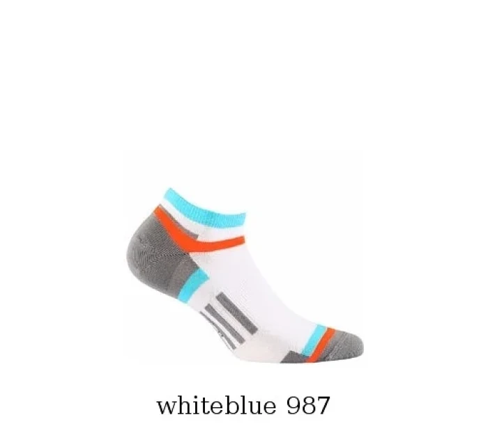 Pánské kotníkové ponožky Wola Sportive W91.1N3 Ag+ vzor Pánské kotníkové ponožky Wola Sportive W91.1N3 Ag+ vzor