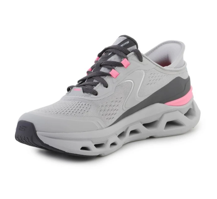 Skechers Slip-Ins - Glide-Step Altus 150510-GYPK Gray/Pink dámské Skechers Slip-Ins - Glide-Step Altus 150510-GYPK Gray/Pink dámské