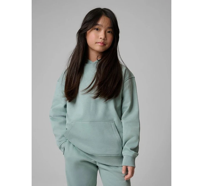 Dívčí volná mikina s kapucí 4F 4FJRSS26TSWSF2716-47S