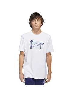 Pánské tričko adidas Summer Sunset Graphic white JZ7544 pánské