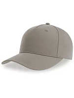 5 panelová baseballová kšiltovka grey model 22479017 - Atlantis Headwear