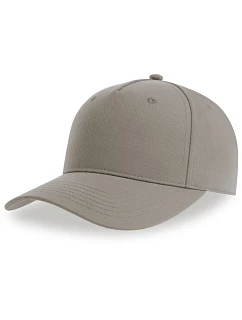 5 panelová baseballová kšiltovka grey model 22479017 - Atlantis Headwear