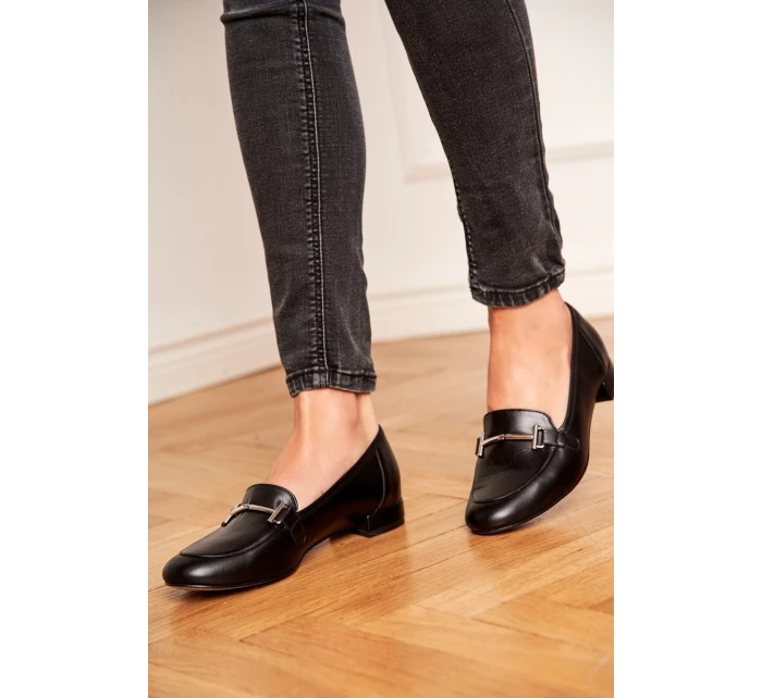 Dámské Polobotky černé model 21526772 - Laura Messi Dámské Polobotky černé model 21526772 - Laura Messi