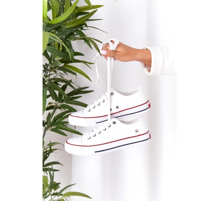 Dámké klasické tenisky Big Star - bílé Dámké klasické tenisky Big Star - bílé