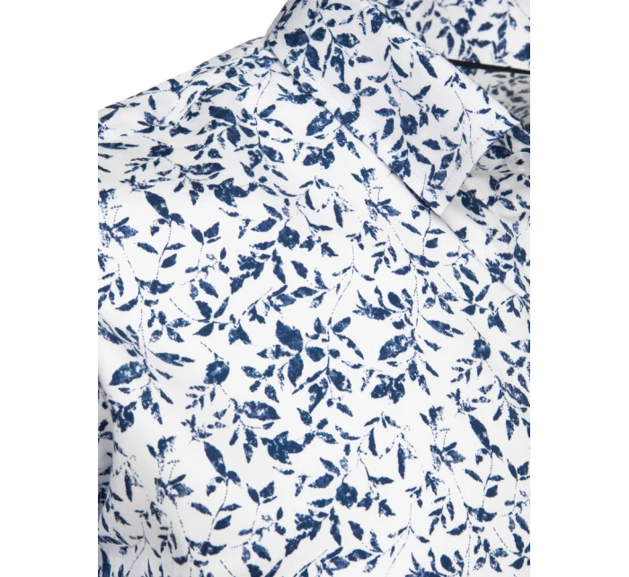 Pánská neformální bílá košile FashionStreet DX2670