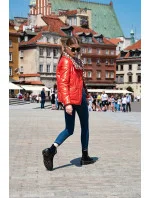 Oranžová dámská bunda s model 15837909 - Ann Gissy