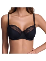 Dámská podprsenka 2110 Azalea black plus - AVA