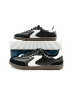 Skechers Kickoff dámské sportovní boty tenisky černé kožené dámské