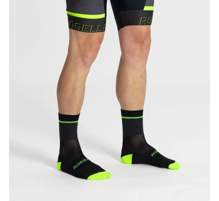 Rogelli skarpetki HERO II czarny-fluor 44-47