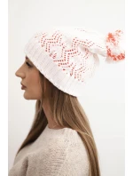 Fleecová čepice Marta K231 ecru