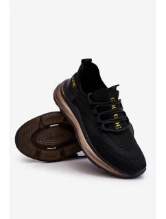 Nazouvací pánská sportovní obuv GOE LL1N4024 Černá