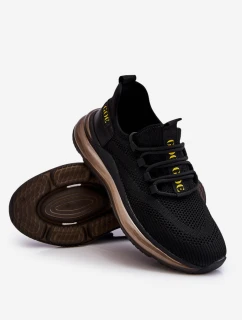 Nazouvací pánská sportovní obuv model 21611343 Černá - Goe