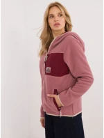 Mikina D20001M02671A3 tmavě růžová Mikina D20001M02671A3 tmavě růžová