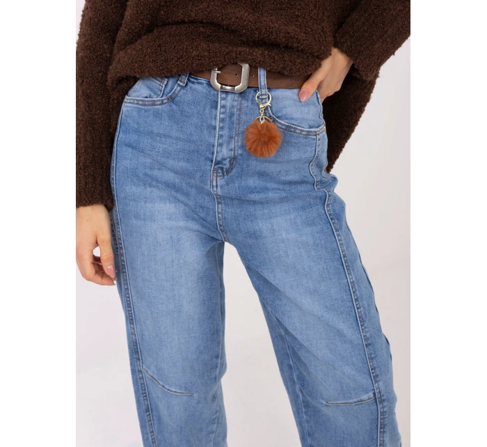 Spodnie jeans SP niebieski model 21789107 - FPrice Spodnie jeans SP niebieski model 21789107 - FPrice