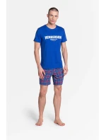 Pyžamo Lid 38874-55X Modrá - Henderson