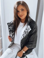 PINK FLOWER dámská bunda černá Dstreet model 21968369 - FashionStreet