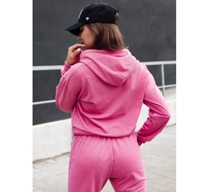 Dámská mikina TRENDHOOD růžová FashionStreet BY1305