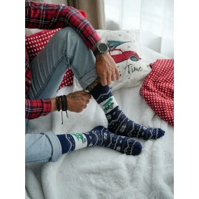 Milena ponožky 1290-030 Vánoční auto s vánočním stromkem 38-46 Milena ponožky 1290-030 Vánoční auto s vánočním stromkem 38-46