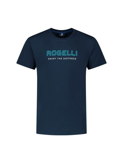 Rogelli pánské tričko LOGO navy blue S