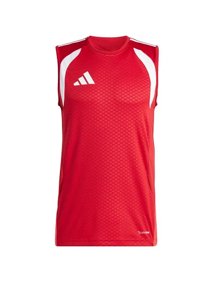 Pánské tričko Tiro 26 Competition Sleeveless Jersey červené model 22057744 pánské - ADIDAS