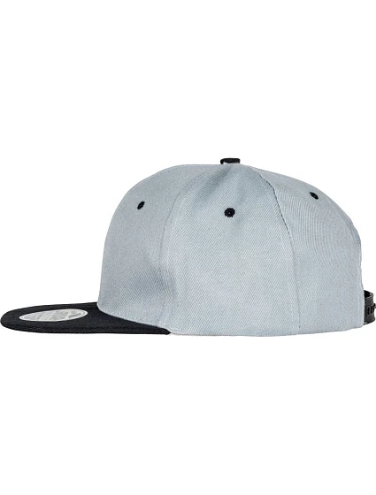 Result Headwear RC 082X 6 panelová kšiltovka s plochým kšiltem 28.082X heather grey/black Result Headwear RC 082X 6 panelová kšiltovka s plochým kšiltem 28.082X heather grey/black