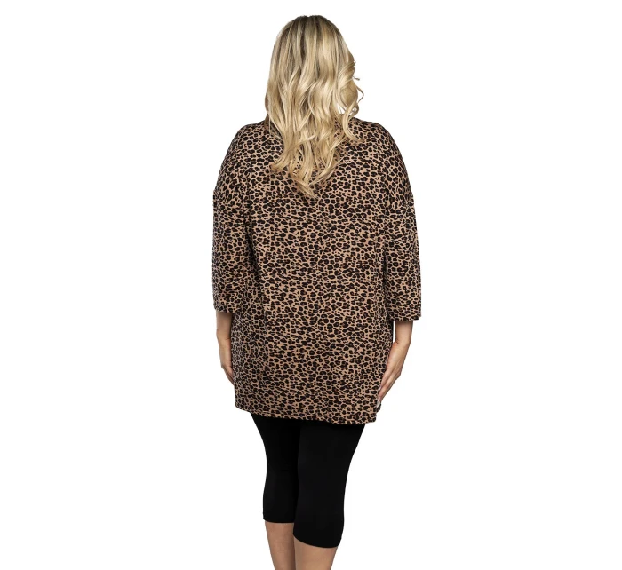 Italian Fashion Pantera r.3/4 sp.3/4 barva:print/black Italian Fashion Pantera r.3/4 sp.3/4 barva:print/black