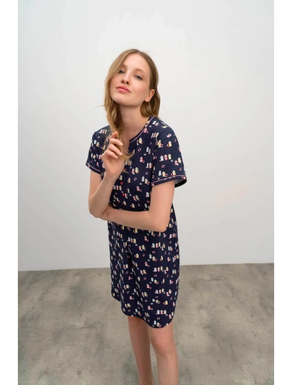 Vamp - Dámská noční košile 16320 - Vamp Vamp - Dámská noční košile 16320 - Vamp