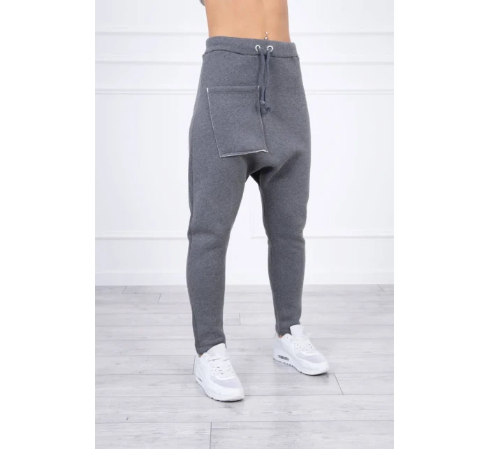 Sada sáčkových kalhot v grafitové barvě Sada sáčkových kalhot v grafitové barvě