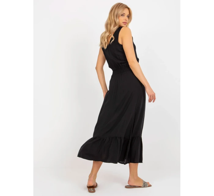 Šaty model 18372001 černé - FPrice Šaty model 18372001 černé - FPrice