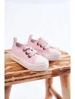 Dětské látkové tenisky BIG STAR KK374052 Růžová Dětské látkové tenisky BIG STAR KK374052 Růžová