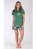 Dámské pyžamo šortky model 19903034 - Vienetta Dámské pyžamo šortky model 19903034 - Vienetta
