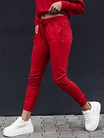 Dámské tepláky RELAX MODE červené FashionStreet UY2141