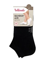 Krátké dámské bambusové ponožky BAMBUS AIR LADIES IN-SHOE SOCKS - BELLINDA - černá