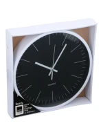 NÁSTĚNNÉ HODINY 29,5X4,6CM ARTICASA BÍLÉ