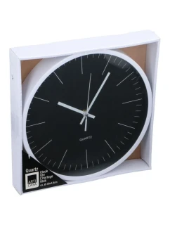 NÁSTĚNNÉ HODINY 29,5X4,6CM ARTICASA BÍLÉ