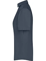JN Popelínová business halenka s krátkým rukávem 02.0 carbon model 22487583 - Daiber JN Popelínová business halenka s krátkým rukávem 02.0 carbon model 22487583 - Daiber