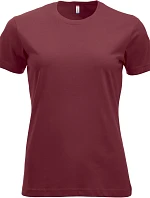 Clique New Classic-T Women Dámské tričko 67.9361 burgundy