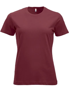 New ClassicT Women Dámské tričko model 22458072 burgundy - Clique