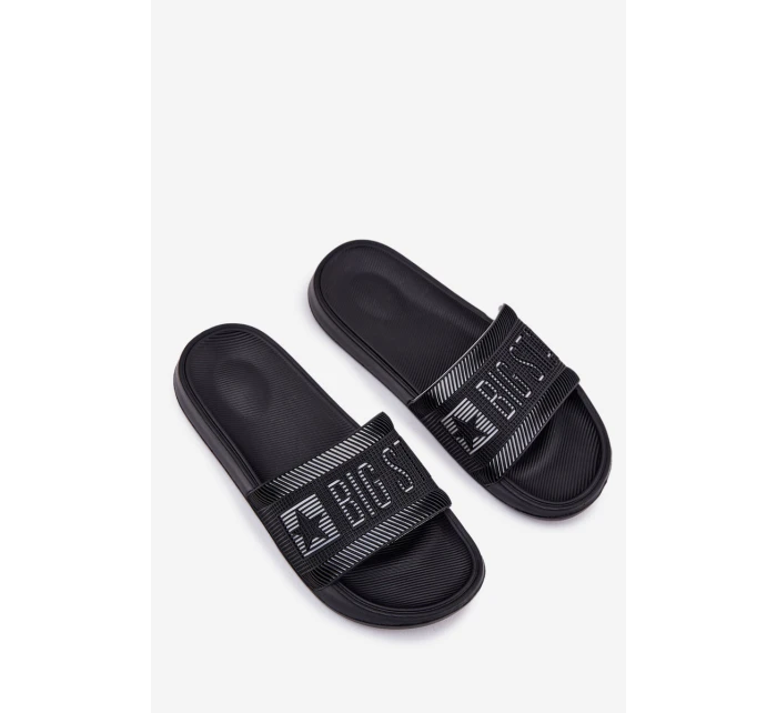 Lehké Pánské Sandály Big Star model 21694608 Tmavě Modré - Big Star Shoes Lehké Pánské Sandály Big Star model 21694608 Tmavě Modré - Big Star Shoes