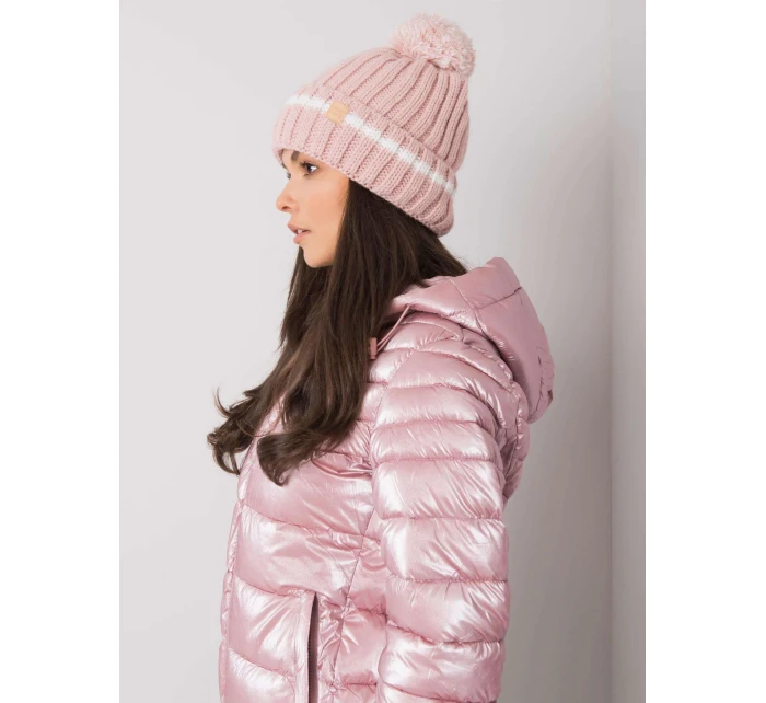 Dámská čepice.92 světle růžová