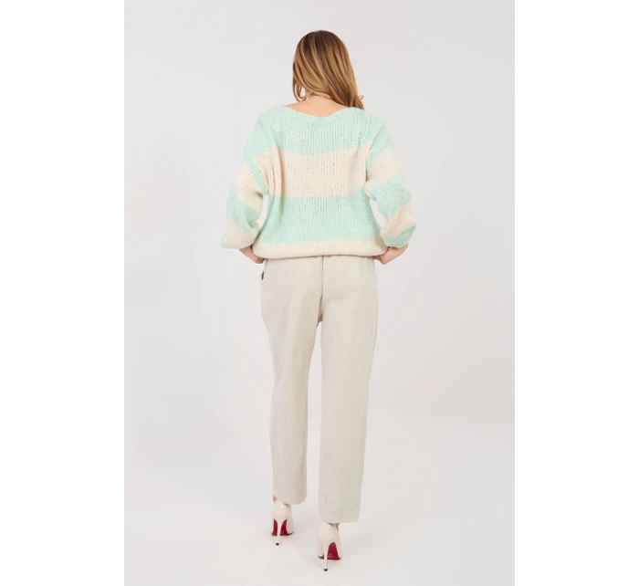 Kordové kalhoty model 224386 Italy Moda